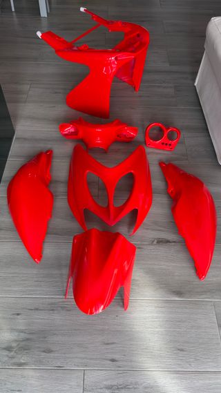 KIT CARENADO YAMAHA AEROX ROJO FERRARI