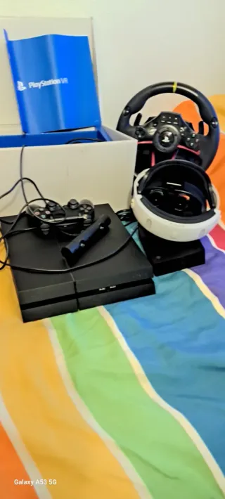 PS4 + PS VR + Volante