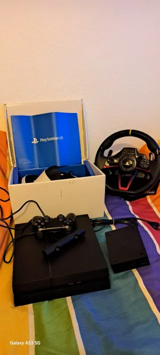 PS4 + PS VR + Volante
