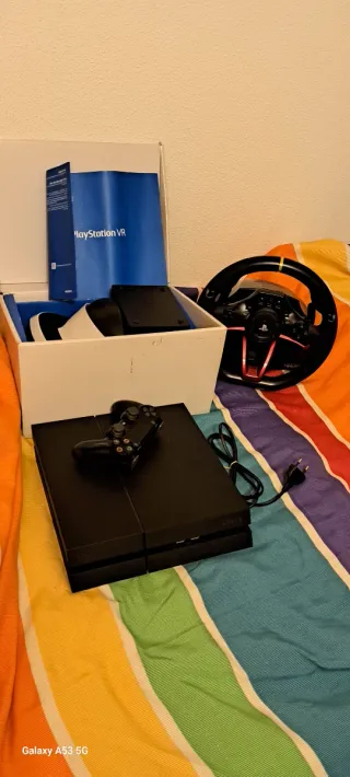 PS4 + PS VR + Volante