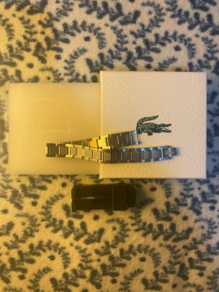 Pulseras Lacoste Oro y Plata
