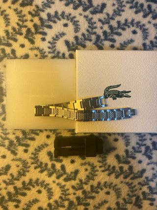 Pulseras Lacoste Oro y Plata