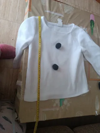 Disfraz Muñeco de Nieve Talla 1-2