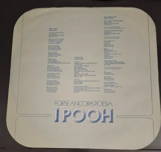 LP I Pooh - Forse ancora poesia