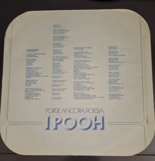 LP I Pooh - Forse ancora poesia