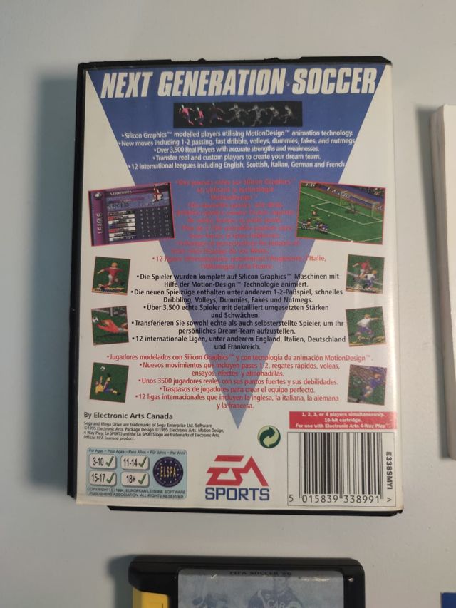 FIFA Soccer 96 Sega Megadrive
