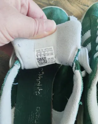 Adidas Campus Verdi Tg 38.5