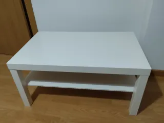 Mesa auxiliar blanca Ikea