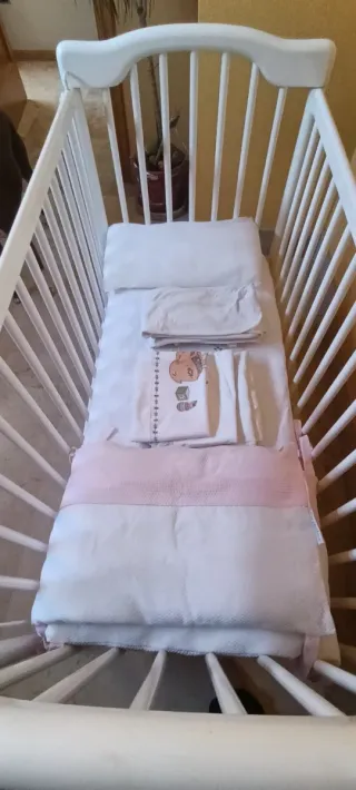 Cuna Micuna Blanca + Regalos