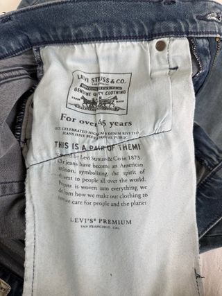 Levi's 512 Slim Taper Jeans W31 L32