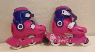 Patines en línea Oxelo rosas y morados
