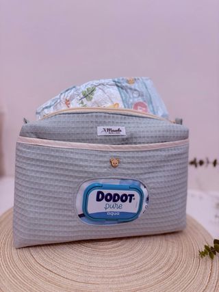 Neceser bebé porta toallitas y pañales