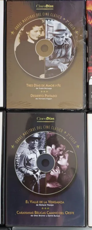 Lote 11 Películas DVD Clásicas y Variadas