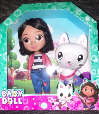 Boneca Gabby e Gato Pandy