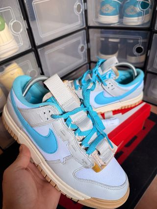 Nike Dunk Low Jumbo Azul Blanco