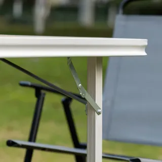 Mesa Camping Plegable 115x85x75 cm