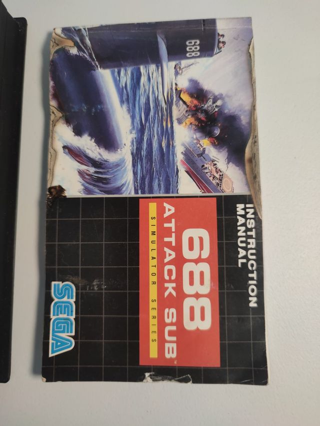 688 Attack Sub Sega Megadrive