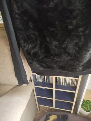 Jersey Mango Negro Peludo