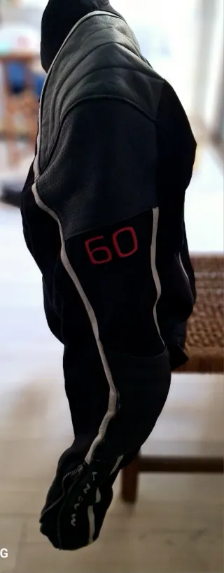 Chaqueta de moto MACNA Speedteam XL (piel+ textil)