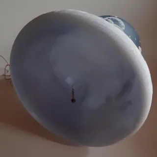 Campana Natalizia Vetro Decorata