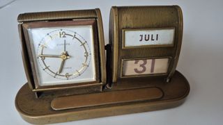 Reloj calendario perpetuo vintage