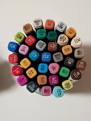 37 Pennarelli per Disegno e Arte