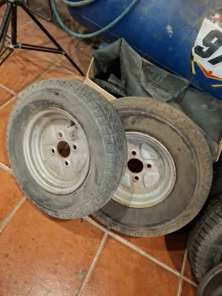 Llantas para remolque 10 pulgadas 2 unidades