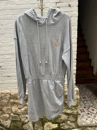 Vestido Sudadera Gris Fetiche Suances
