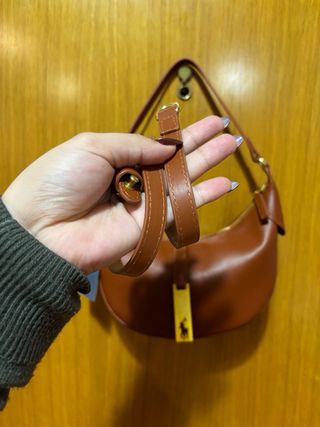Bolso Polo Ralph Lauren Marrón Dorado