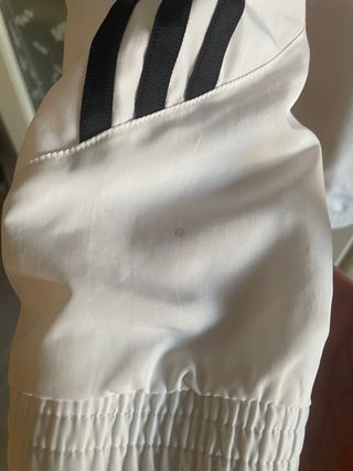 Chaqueta Adidas Blanca y Rosa Talla M