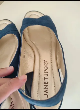 Sandalias Janet & Janet Piel Talla 37