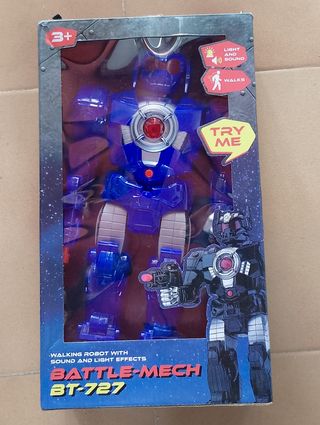 Robot Battle Mech BT-727 con luz y sonido
