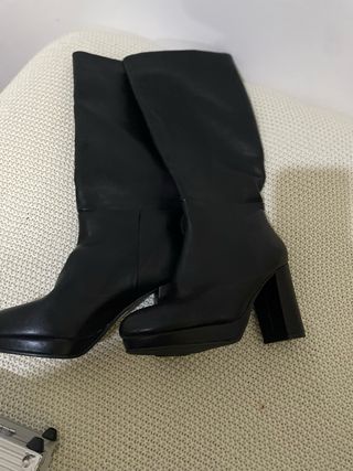 Zapatos Guess Tacón Negro Talla 36 botas talla 37