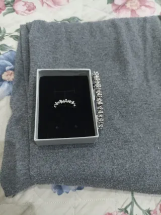 Bracciale e anello Tous argento