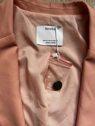 Americana rosa Bershka