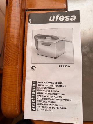 Freidora Ufesa FR1220