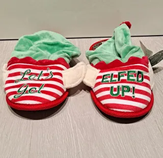Pantuflas de elfo navidad