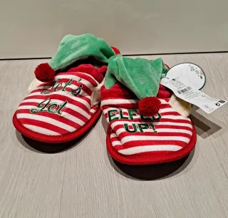 Pantuflas de elfo navidad