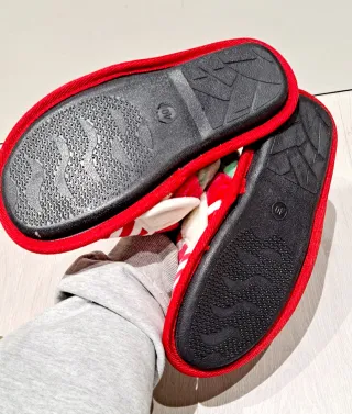 Pantuflas de elfo navidad