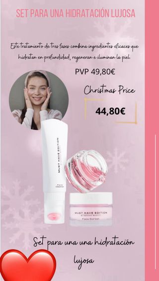 Set de cosmética facial