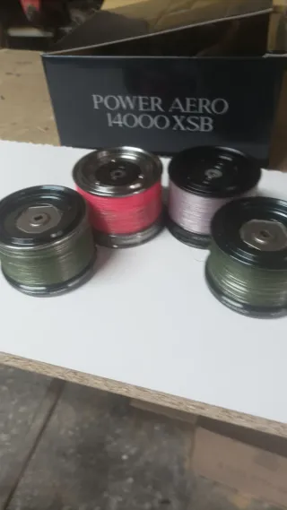 Bobinas carrete Shimano Power Aero XSB/XSD