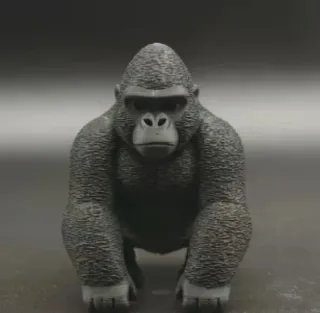 Gorilla Stampato 3D Action Figure