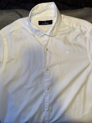 Camisa Scalpers Blanca T38 Regular Fit