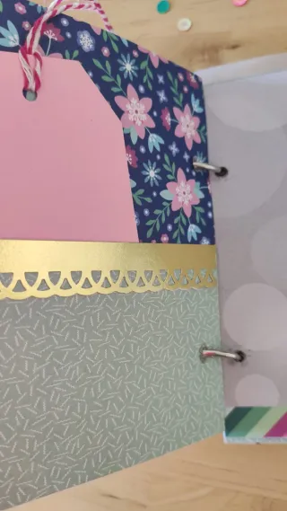 Taller Scrapbook Lleida Mini àlbum de Nadal