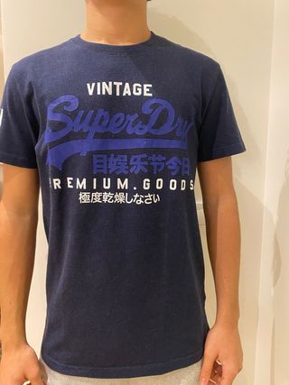 Camiseta Superdry Azul marino