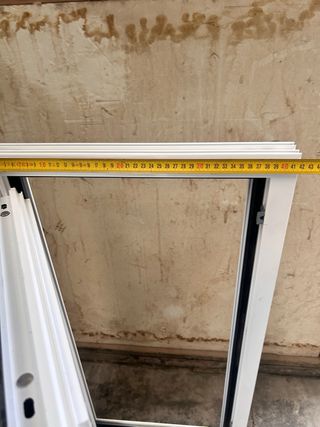 Ventana aluminio blanco Climalit