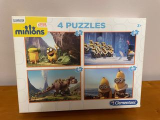 4 Puzzles Minions Clementoni