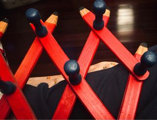 Perchero de madera original