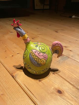 Gallina Ceramica Colorata Venezuelana