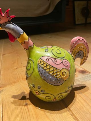 Gallina Ceramica Colorata Venezuelana